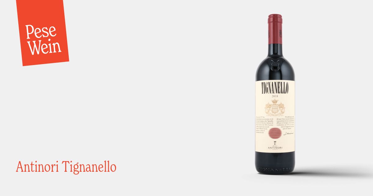 TIGNANELLO（ティニャネロ）2018 2018 Antinori Tignanello - CellarTracker