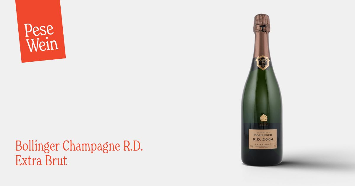 ワイン Bollinger R.D. 2004 Extra Brut 750ml 2004 Bollinger Champagne R.D. Extra Brut - CellarTracker
