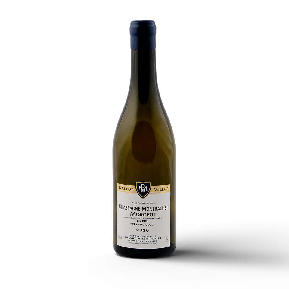 Domaine Ballot Milllot Chassagne Montrachet Premier Cru Morgeot Tete de Clos 2020