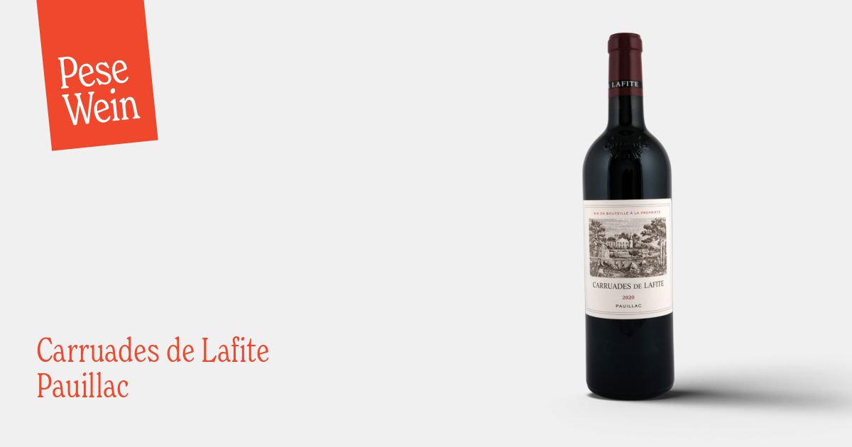 Buy Carruades de Lafite Pauillac 2020