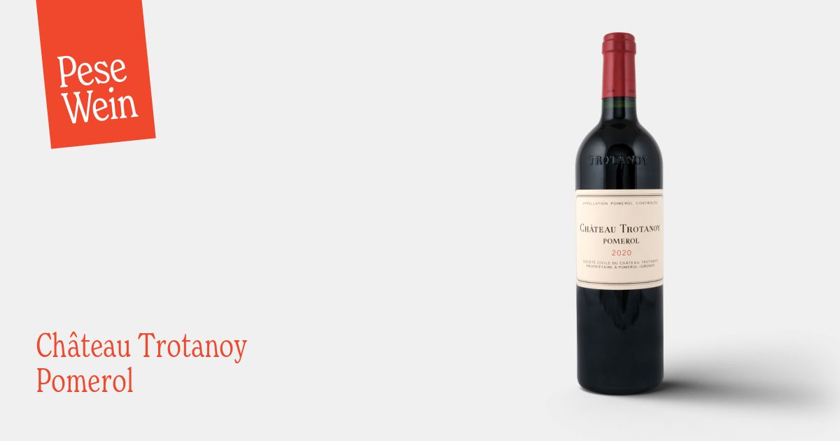 Buy Château Trotanoy Pomerol 2020