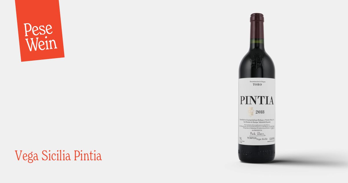 Buy Vega Sicilia Pintia 2018