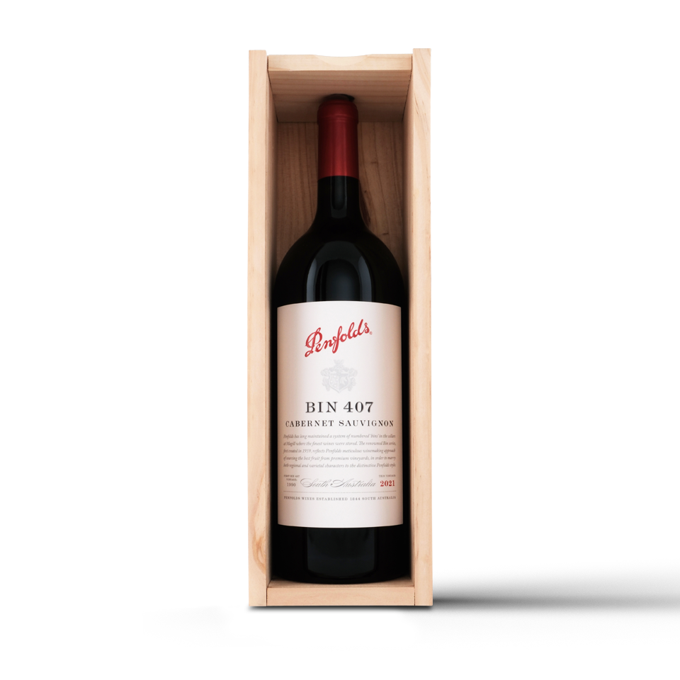 Penfolds Bin 407 Cabernet Sauvignon Magnum 2021
