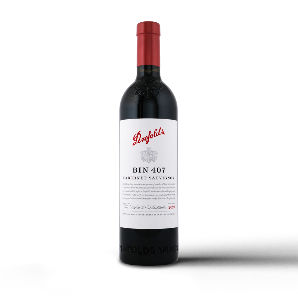 Penfolds Bin 407 Cabernet Sauvignon 2021