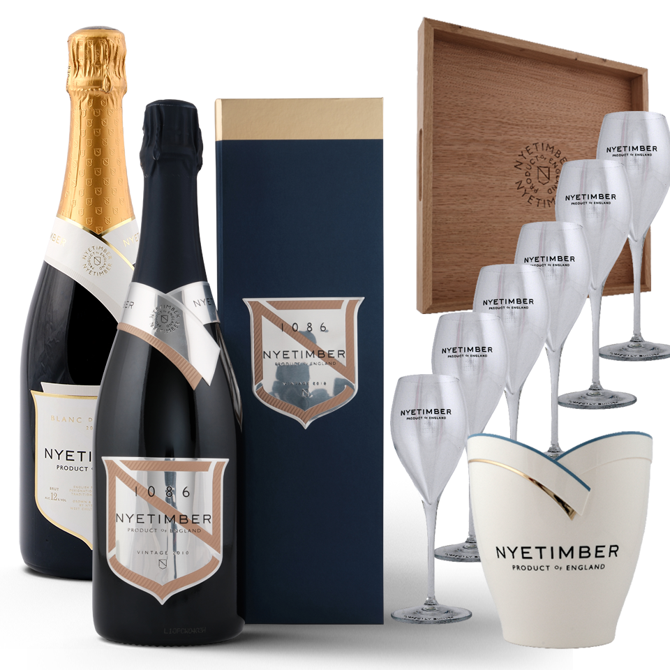 Nyetimber Blanc de luxe pack