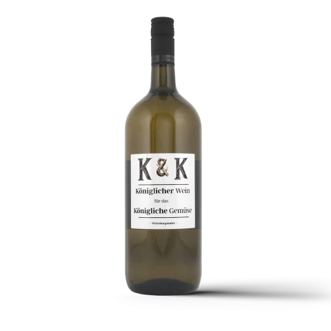 Weingut Stiegelmar K & K Königlicher Wein für das Königliche Gemüse Weissburgunder Magnum 2024