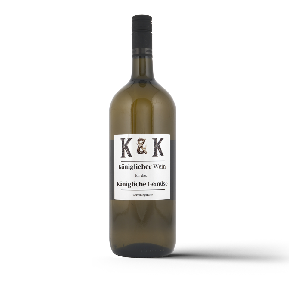 Winery Stiegelmar K & K Königlicher Wein für das Königliche Gemüse Weissburgunder Magnum 2024