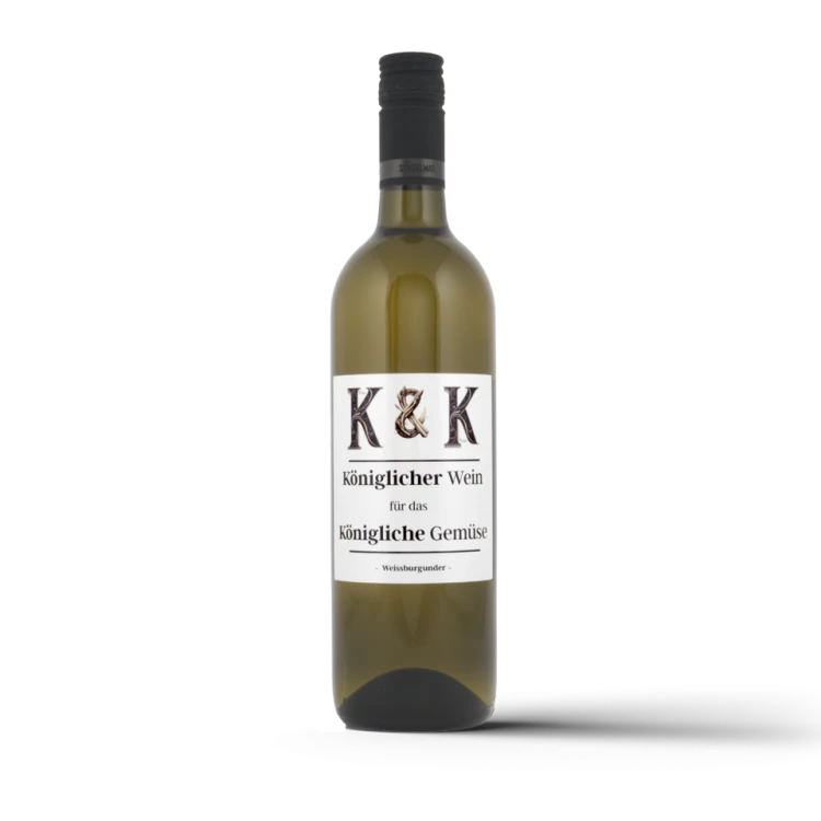 PACKAGE 5 + 1 Winery Stiegelmar K & K Königlicher Wein für das Königliche Gemüse Weissburgunder 2024