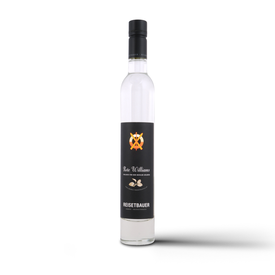 Qualitiy distillery Reisetbauer Red Williams brandy 41,5%