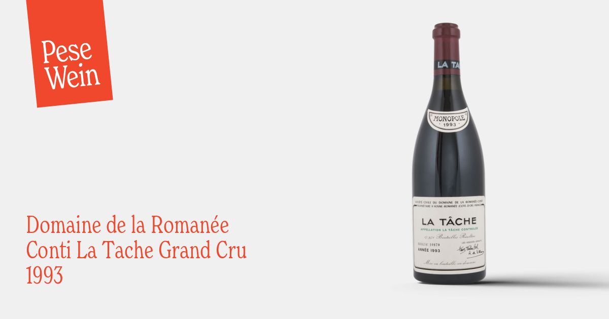 Domaine de la Romanée Conti La Tache Grand Cru 1993 kaufen
