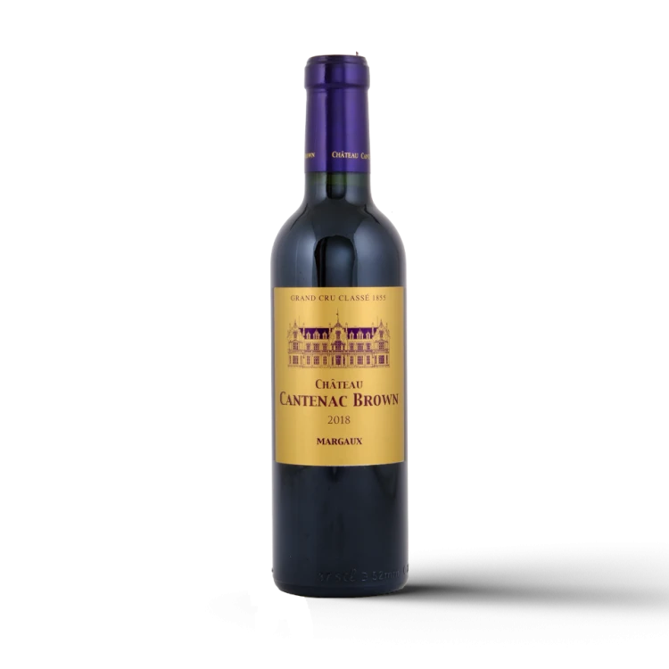 Château Cantenac Brown HALF Bottles 3ème GCC Margaux 2018