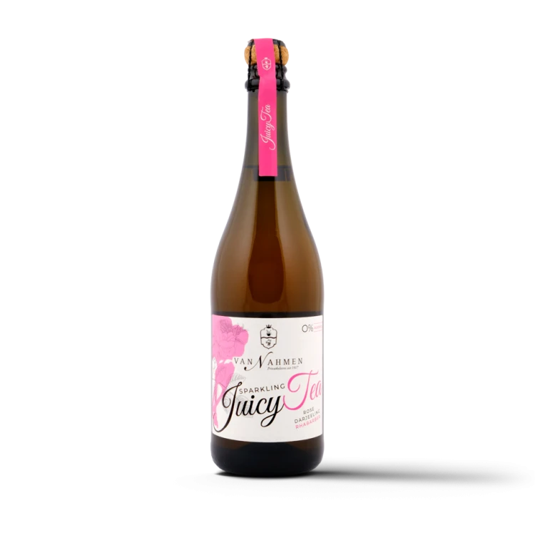 Obstkelterei van Nahmen Juicy Tea Rose-Darjeeling-Rhabarber