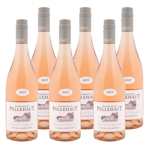 Domaine Pellehaut Harmonie Rosé Côtes de Gascogne Paket (6 bottles) 2025